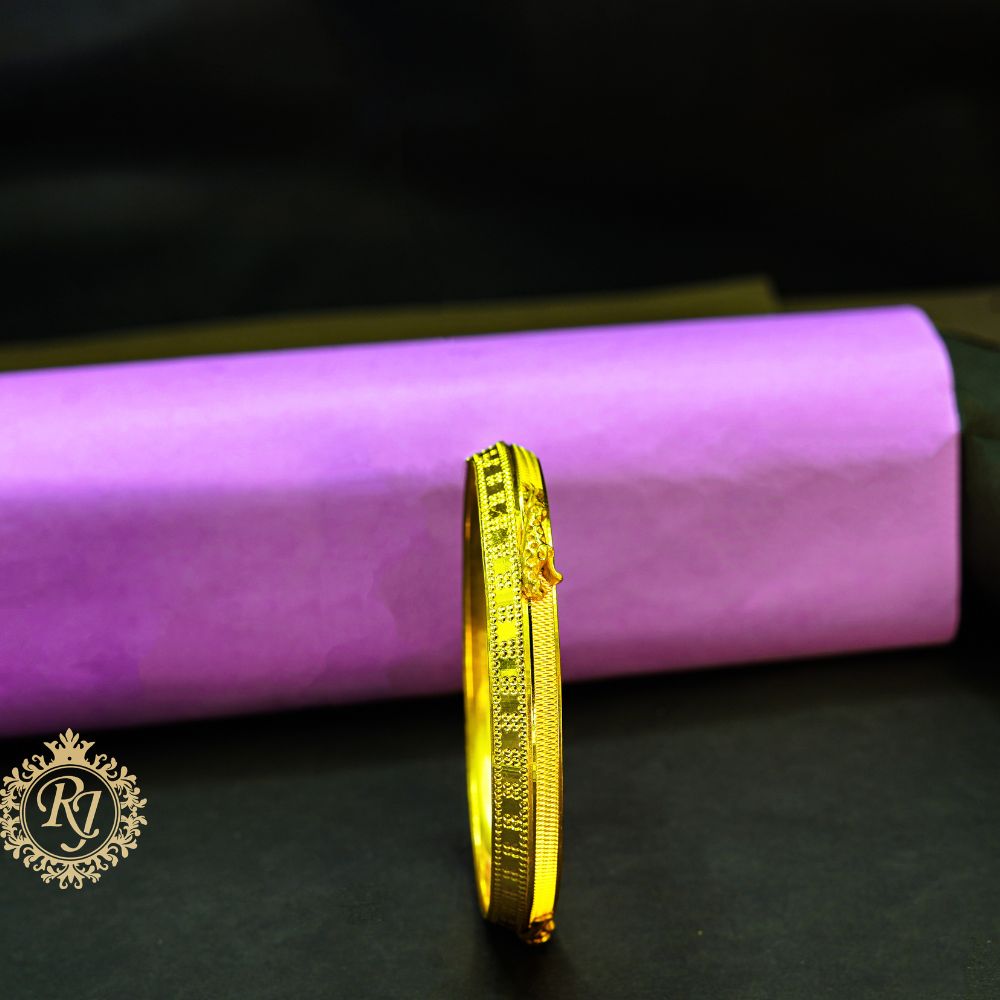 ✨ Exquisite 1 Gram Gold-Plated Jaguar Design Kada for Men | Premium Quality, Stylish, and Durable Men's Bracelet 💎